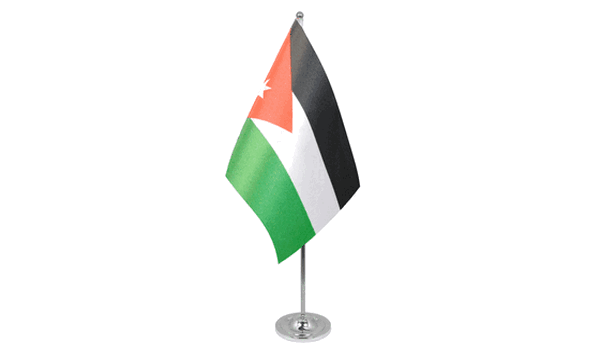 Jordan Satin Table Flag